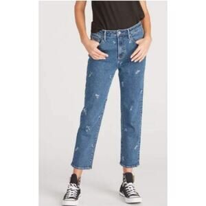 Driftwood Hi-Rise Straight Jean - Cropped- Sz 29